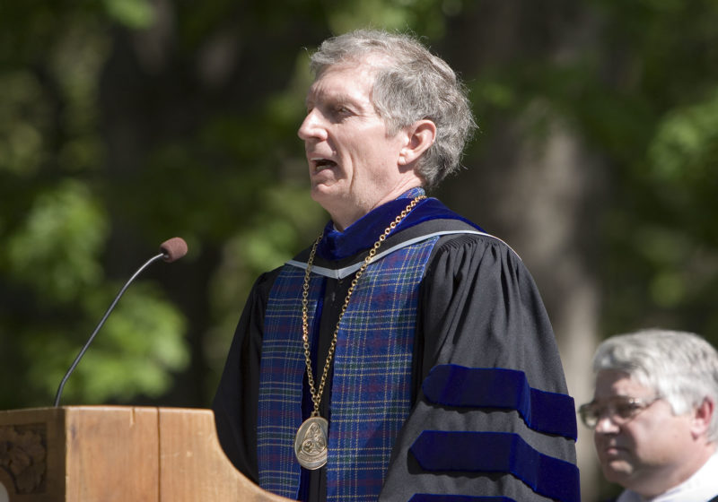 Doug Orr at 2006 Commencement