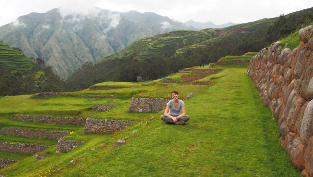 Warren Wilson College student Leah Havlicek spent the spring semester living in Peru thanks to the Gilman scholarship.