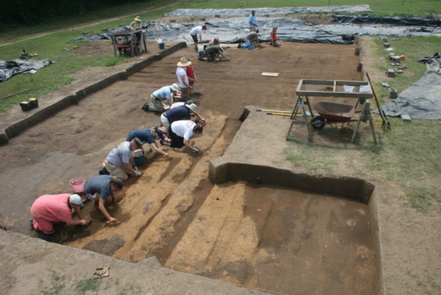 The Berry site excavation is a research project primarily supported by Warren Wilson College, Tulane University and the University of Michigan. The site is also affiliated with Western Piedmont Community College. 
