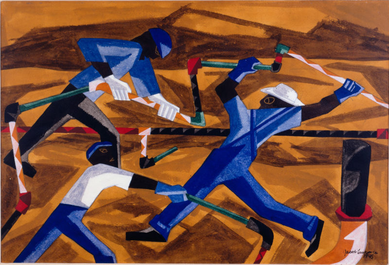Steelworkers by Jacob Lawrence